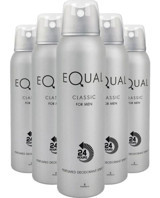 Equal Classic Sprey Erkek Deodorant 5x150 ml