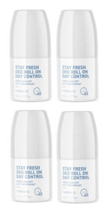 Farmasi Stay Fresh Pudrasız Ter Önleyici Antiperspirant Roll-On Erkek Deodorant 4x50 ml