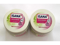 Isana Sodyum Karbonatlı Pudrasız Ter Önleyici Krem Kadın Deodorant 2x50 ml