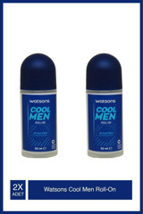 Watsons Cool Men Pudrasız Antiperspirant Roll-On Erkek Deodorant 2x50 ml