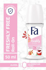 Fa Freshly Free Pudrasız Ter Önleyici Antiperspirant Roll-On Kadın Deodorant 50 ml
