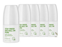 Farmasi Stay Fresh Pudrasız Ter Önleyici Organik Antiperspirant Roll-On Kadın Deodorant 5x50 ml