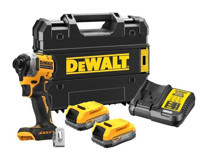 Dewalt DCF850E2T-QW 18V 1.7AH Li-ion Power Stack Kömürsüz Çift Akülü Darbeli Vidalama