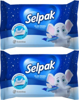 Selpak 10 Yaprak 2'li Paket Islak Mendil
