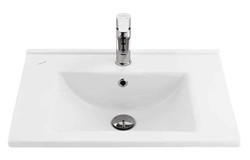 Creavit Su060 Klasik Tekli 60 cm Seramik Seramik Dikdörtgen Lavabo Beyaz