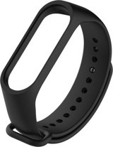 Coverzone Mi Band 5 Uyumlu Xiaomi Mi Band Termoplastik Akıllı Saat Kordonu Siyah
