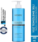 Nedox Hydrating C Vitaminli Yağlı ve Hassas Ciltler Su Bazlı Yüz Temizleme Jeli 200 ml