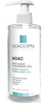 Noaderma Noac C Vitaminli Akneli Ciltler Yağ Bazlı Yüz Temizleme Jeli 200 ml
