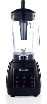 Vosco Home Pro 2 lt Plastik Hazneli 4 Bıçaklı Büyük Blender Siyah