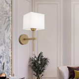 Apliqa Rory Tekli Metal LED Aplik Beyaz