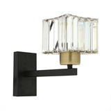 Apliqa Britney Tekli Metal LED Aplik Kahverengi