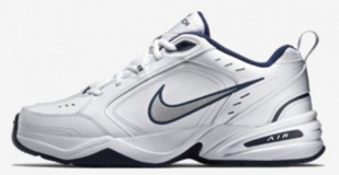 Nike Air Monarch IV 415445-102 Ortopedik Bağcıklı Erkek Antrenman Ayakkabısı Beyaz