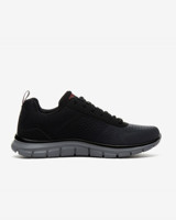 Skechers Track Ripkent 232399-BKCC Ortopedik Bağcıklı Erkek Fitness Ayakkabısı Siyah