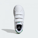 Adidas Advantage Base 2.0 IE9019 Cırtlı Erkek Çocuk Günlük Ayakkabı Beyaz