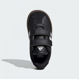 Adidas VL Court 3.0 ID9156 Cırtlı Erkek Çocuk Günlük Ayakkabı Siyah