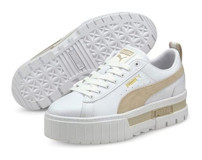 Puma Mayze 381983-02 Bağcıklı Kadın Günlük Ayakkabı Beyaz