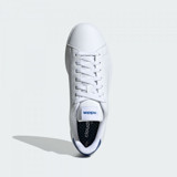 Adidas Advantage ID9644 Ortopedik Bağcıklı Erkek Günlük Ayakkabı Beyaz