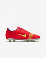 Nike Jr. Mercurial Vapor 14 Club FG/MG CV0823-600 Bağcıklı Çivili Krampon Kırmızı