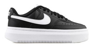 Nike Court Vision Alta DM0113-002 Bağcıklı Kadın Golf Ayakkabısı Siyah