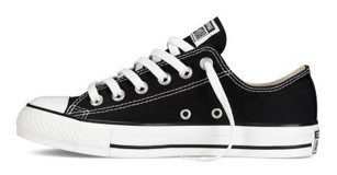 Converse Chuck Taylor All Star M9166C Bağcıklı Unisex Günlük Ayakkabı Siyah