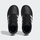 Adidas Breaknet Lifestyle Court Lace HP8961 Bağcıklı Erkek Çocuk Günlük Ayakkabı Siyah
