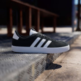 Adidas VL Court 3.0 ID6278 Bağcıklı Unisex Günlük Ayakkabı Siyah