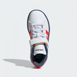 Adidas Grand Court Mickey EL C IF4061 Bağcıklı-Cırtlı Erkek Çocuk Günlük Ayakkabı Beyaz