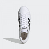 Adidas Grand Court TD Lifestyle Court GW9250 Bağcıklı Erkek Günlük Ayakkabı Beyaz