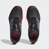 Adidas Terrex Speed Ultra HR1119 Ortopedik Bağcıklı Unisex Koşu Ayakkabısı Gri