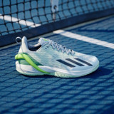 Adidas Adizero Cybersonic IF0435 Ortopedik Bağcıklı Adiwear Erkek Tenis Ayakkabısı Beyaz
