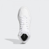 Adidas Hoops 3.0 GW5457 Bağcıklı Kadın Günlük Ayakkabı Beyaz