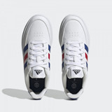 Adidas Breaknet 2.0 HP9424 Bağcıklı Erkek Günlük Ayakkabı Beyaz