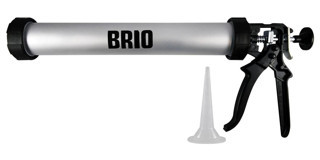 Brio Metal Eco Metal Silikon Tabancası Gri