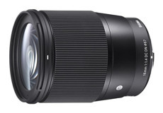 Sigma 16 mm f/1.4 Lens