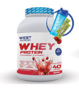 West Nutrition Çilekli Whey Protein Protein Tozu 1.2 kg