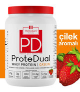 Hellobari Formula ProteDual Çilekli Whey Protein Protein Tozu 1.12 kg