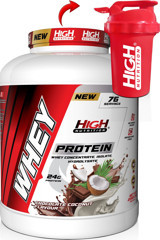 High Nutrition Çikolata Hindistan Cevizi Whey Protein Protein Tozu 2.28 gr