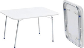 Exent 45 cm Dikdörtgen Ahşap Beyaz Kamp Maması
