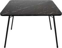 Bofigo 60 cm Çantalı Dikdörtgen Granit Siyah Kamp Maması