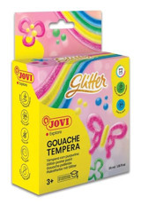 Jovi 518 Simli Çok Renkli 4x140 ml Guaj Boya Seti