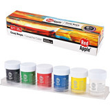 Red Apple Rg 103-6 Çok Renkli 6x150 ml Guaj Boya Seti