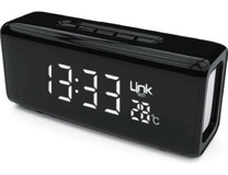 Linktech Q219 10 W Radyolu Taşınabilir Siyah Bluetooth Hoparlör