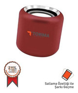 Torima D12 Taşınabilir Kırmızı Bluetooth Hoparlör