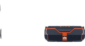 Lebeigo H29 Taşınabilir Siyah-Turuncu Bluetooth Hoparlör
