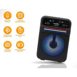 Torima Gts-1372 5 W Radyolu Işıklı Taşınabilir Siyah Bluetooth Hoparlör