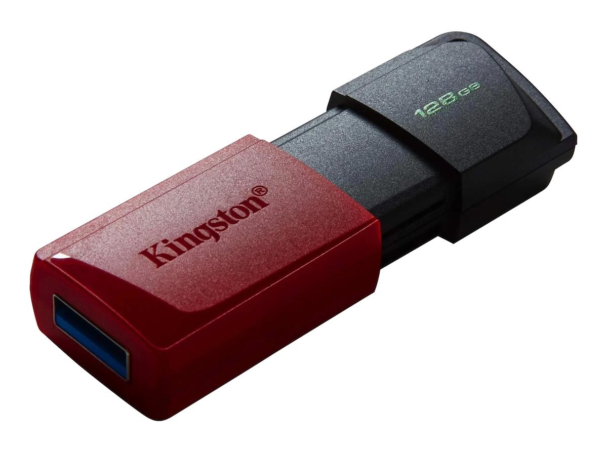 Kingston DataTraveler Exodia M USB 3.2 USB Type A 128 GB Flash Belek Bordo Siyah