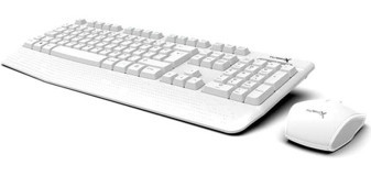 Turbox Workeys Sessiz Beyaz Kablosuz Klavye Mouse Seti