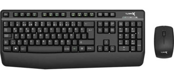 Turbox Workeys Sessiz Siyah Kablosuz Klavye Mouse Seti