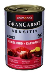 Animonda Gran Carno Sensitive Patatesli-Sığır Etli Yetişkin Köpek Maması 400 gr Tekli