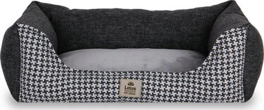 Lotus Furniture Pet Series Vanda Yıkanabilir Küçük Irk Ev İçi Köpek Yatağı Siyah